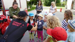 Besuch des Kindergartens