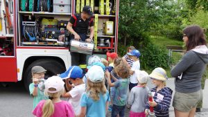 Besuch des Kindergartens