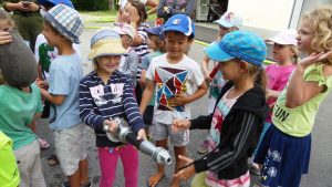 Besuch des Kindergartens