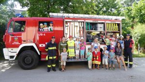 Besuch des Kindergartens