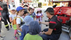 Besuch des Kindergartens