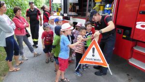 Besuch des Kindergartens