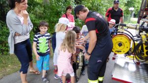 Besuch des Kindergartens