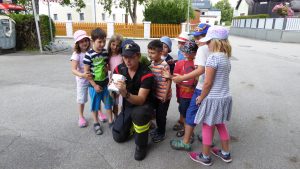 Besuch des Kindergartens