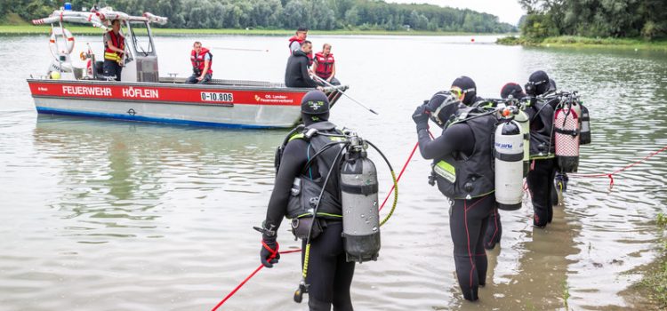 Personenrettung auf der Donau