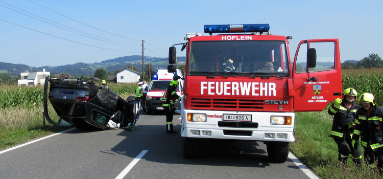 Verkehrsunfall auf der B 131