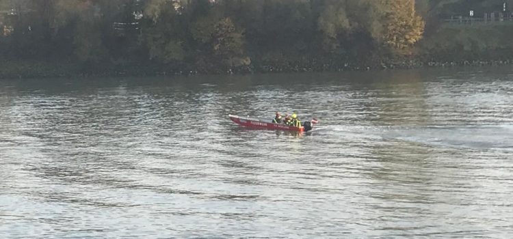 Personenrettung auf der Donau