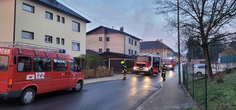 Brandverdacht in der Linzerstraße