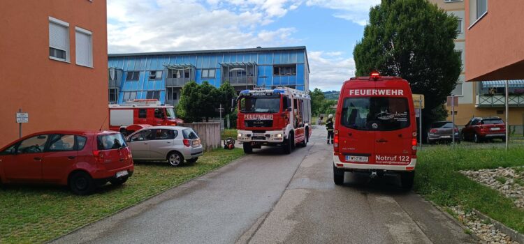 Übung in der Tiefgarage