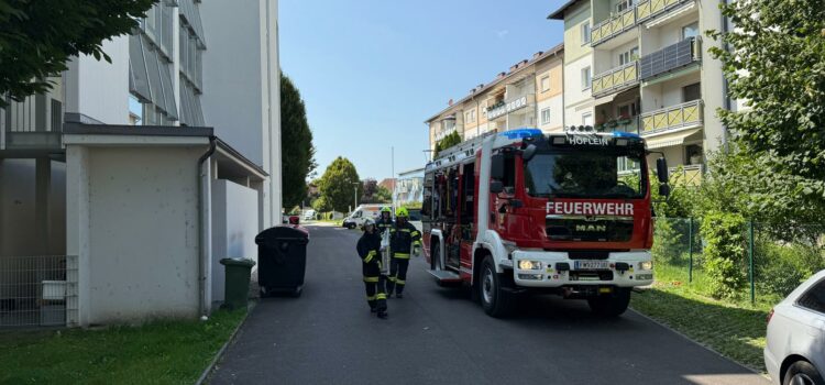 Brandverdacht in der Schlosswiese
