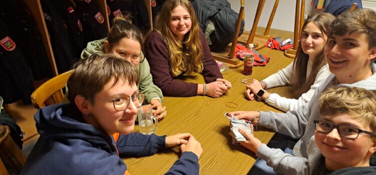 Weihnachtsfeier der Jugendgruppe