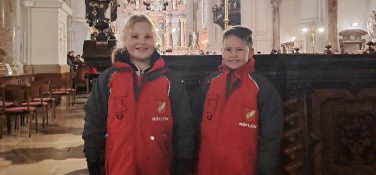 Friedenslicht-Empfang in St. Florian