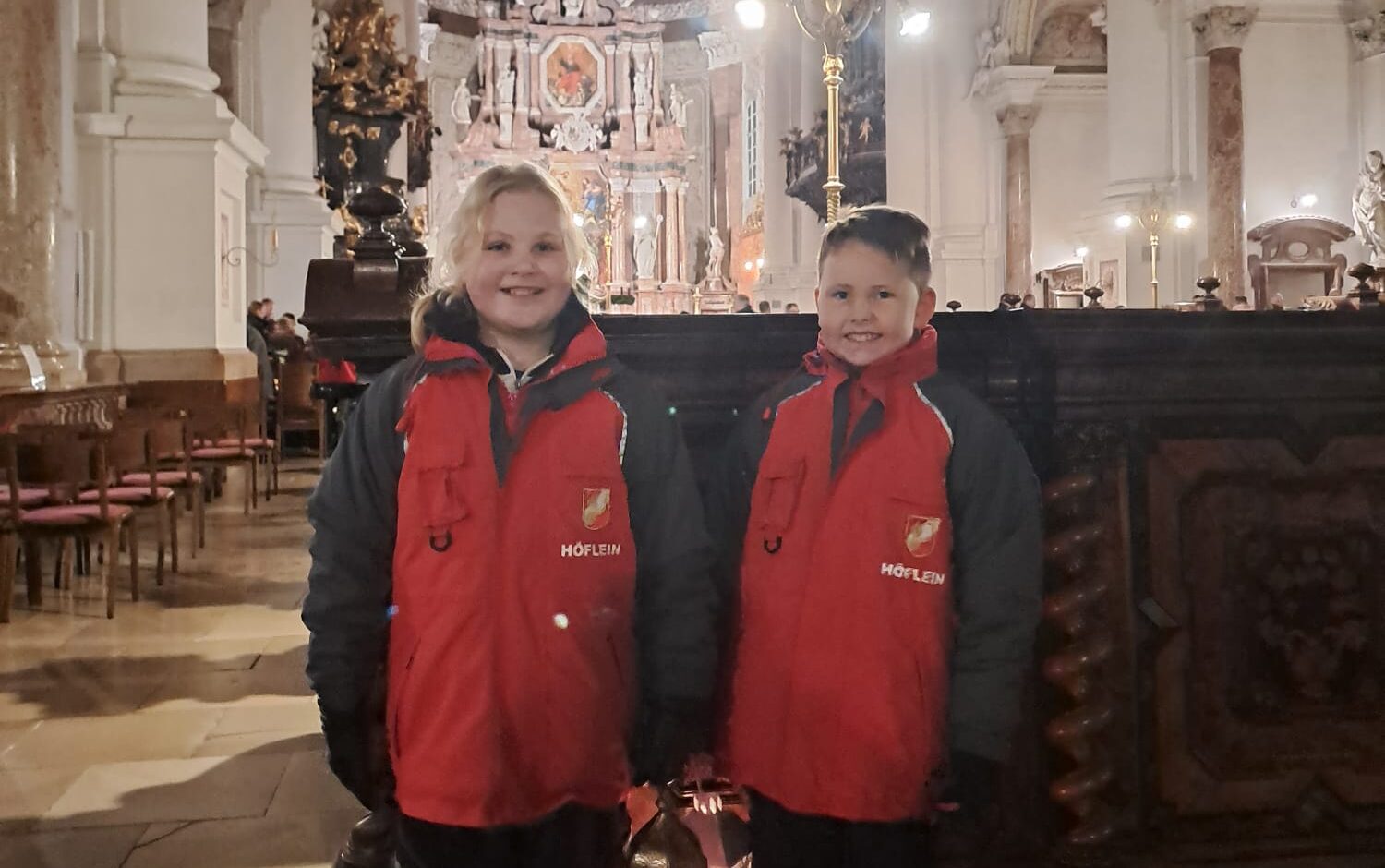 Friedenslicht-Empfang in St. Florian