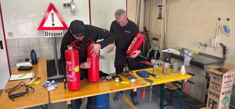 Feuerlöscherüberprüfung