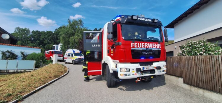 Vermeintlicher Brand einer Fassade Vermeintlicher Brand einer Fassade
